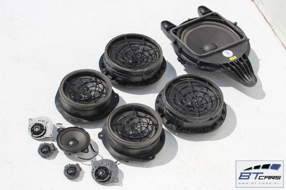 AUDI A4 SEDAN GŁOŚNIKI NAGŁOŚNIENIE 8W5035412 8W5035411 8W0035415 8W0035454 8W0035399 8W5035399 KOMPLET GŁOŚNIKÓW ZESTAW GŁOŚNIK