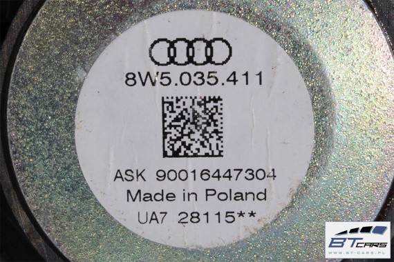 AUDI A4 SEDAN GŁOŚNIKI NAGŁOŚNIENIE 8W5035412 8W5035411 8W0035415 8W0035454 8W0035399 8W5035399 KOMPLET GŁOŚNIKÓW ZESTAW GŁOŚNIK