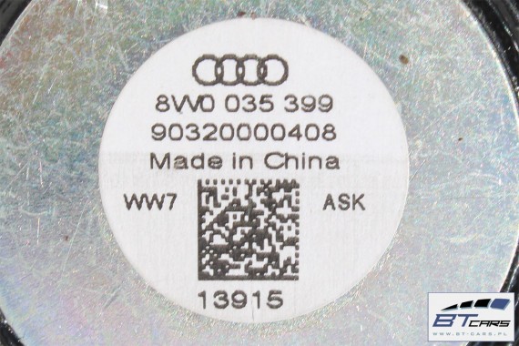 AUDI A4 SEDAN GŁOŚNIKI NAGŁOŚNIENIE 8W5035412 8W5035411 8W0035415 8W0035454 8W0035399 8W5035399 KOMPLET GŁOŚNIKÓW ZESTAW GŁOŚNIK