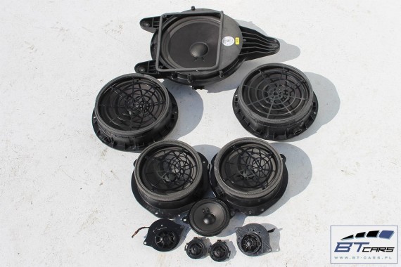 AUDI A4 SEDAN GŁOŚNIKI NAGŁOŚNIENIE 8W5035412 8W5035411 8W0035415 8W0035454 8W0035399 8W5035399 KOMPLET GŁOŚNIKÓW ZESTAW GŁOŚNIK
