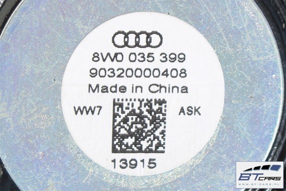 AUDI A4 SEDAN GŁOŚNIKI NAGŁOŚNIENIE 8W5035412 8W5035411 8W0035415 8W0035454 8W0035399 8W5035399 KOMPLET GŁOŚNIKÓW ZESTAW GŁOŚNIK