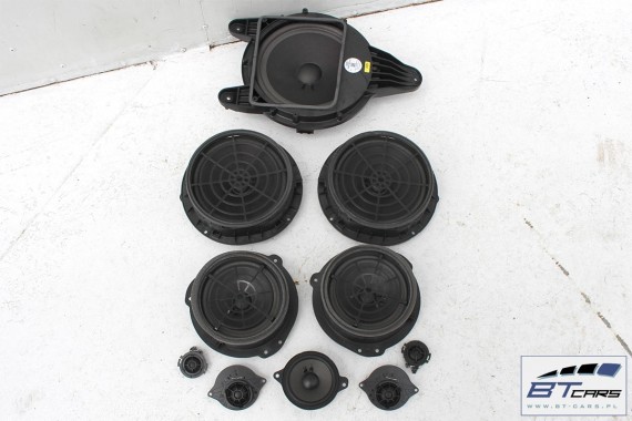 AUDI A4 SEDAN GŁOŚNIKI NAGŁOŚNIENIE 8W5035412 8W5035411 8W0035415 8W0035454 8W0035399 8W5035399 KOMPLET GŁOŚNIKÓW ZESTAW GŁOŚNIK