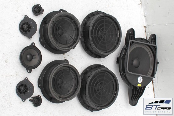 AUDI A4 SEDAN GŁOŚNIKI NAGŁOŚNIENIE 8W5035412 8W5035411 8W0035415 8W0035454 8W0035399 8W5035399 KOMPLET GŁOŚNIKÓW ZESTAW GŁOŚNIK
