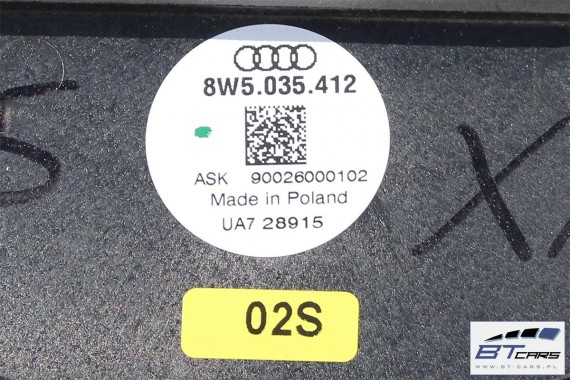 AUDI A4 SEDAN GŁOŚNIKI NAGŁOŚNIENIE 8W5035412 8W5035411 8W0035415 8W0035454 8W0035399 8W5035399 KOMPLET GŁOŚNIKÓW ZESTAW GŁOŚNIK