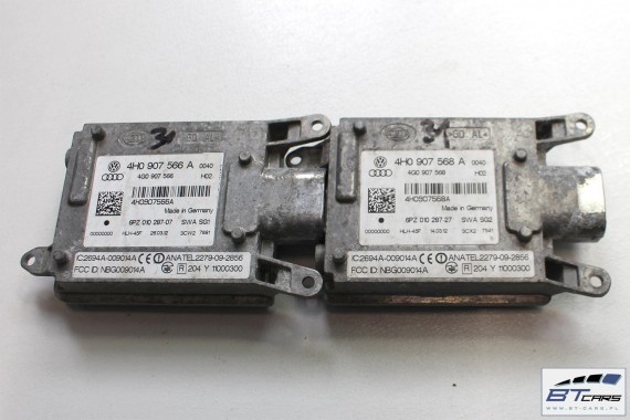 AUDI A8 STEROWNIK 4H0907566A 4H0907568A MODUŁ SIDE ASSIST ASYSTENTA ZMIANY PASA 4H0 907 566 A 4H0907568A 4G0907566 4G0907568 4H