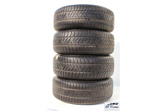 AUDI A6 A7 A8 FELGI 17 cali OPONY ZIMOWE KOŁA felga 4H0601025 8J*17H2 ET30 opona PIRELLI SCORPION WINTER 235/60 106 H 4G 4H zima