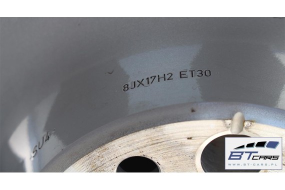 AUDI A6 A7 A8 FELGI 17 cali OPONY ZIMOWE KOŁA felga 4H0601025 8J*17H2 ET30 opona PIRELLI SCORPION WINTER 235/60 106 H 4G 4H zima