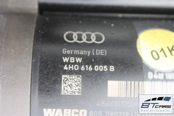 AUDI A8 KOMPRESOR SPRĘŻARKA ZAWIESZENIA 4H0616005B 4H0 616 005 B 4H D4 agregat pompa 4H0616005B 4H0616005C 4H0616005D 4H0616005