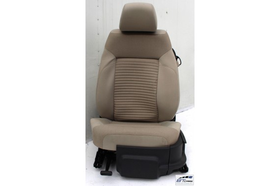 VW POLO FOTELE KOMPLET FOTELI siedzeń siedzenia tapicerka 6R 6R3 6R0 3-drzwiowy welur kolor beż beżowy