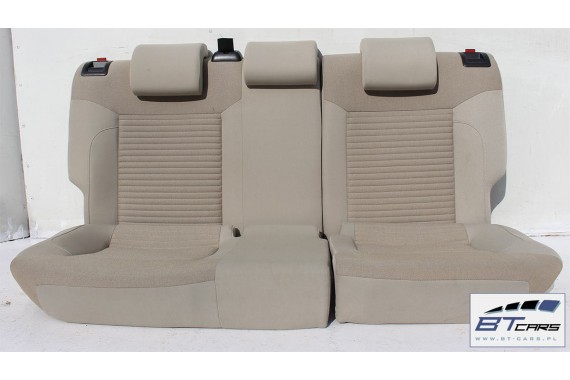 VW POLO FOTELE KOMPLET FOTELI siedzeń siedzenia tapicerka 6R 6R3 6R0 3-drzwiowy welur kolor beż beżowy