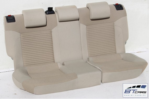 VW POLO FOTELE KOMPLET FOTELI siedzeń siedzenia tapicerka 6R 6R3 6R0 3-drzwiowy welur kolor beż beżowy