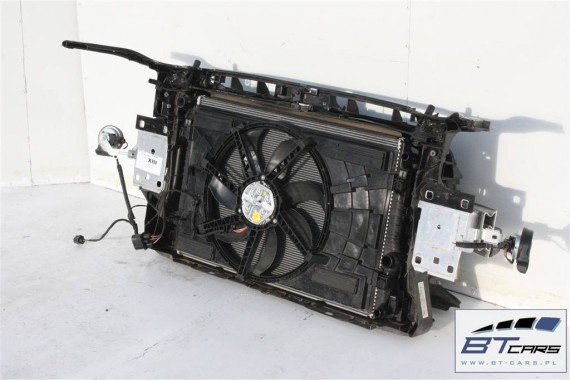 AUDI A3 PAS PRZEDNI WZMOCNIENIE PRZÓD Z WENTYLATOREM + BELKA + CHŁODNICE WENTYLATOR 8V0 2013-