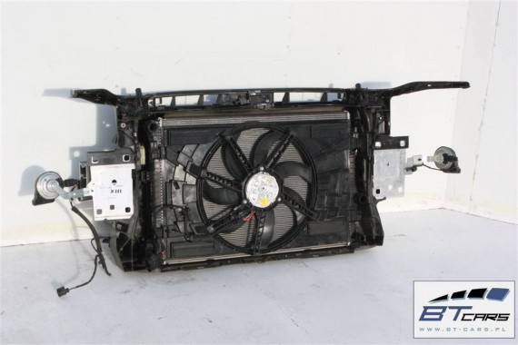 AUDI A3 PAS PRZEDNI WZMOCNIENIE PRZÓD Z WENTYLATOREM + BELKA + CHŁODNICE WENTYLATOR 8V0 2013-