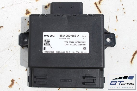 AUDI A8 STABILIZATOR NAPIĘCIA 8K0959663A 8K0 959 663 A sterownik moduł 8K0959663A 8K0959663A 8K0959663 8K0959663 VW PASSAT B7 CC