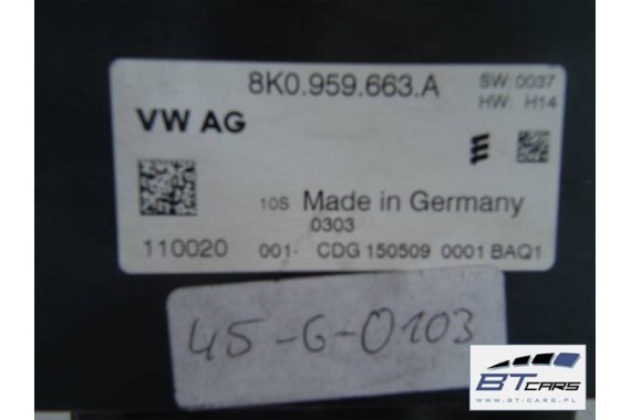 AUDI A8 VW B6 STABILIZATOR NAPIĘCIA 8K0959663A  8K0 959 663 A  sterownik moduł