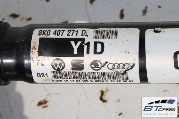 AUDI A4 A5 PÓŁOŚ PRZEDNIA PRZÓD 8K0407271D 8K0407271AH 8K0407271AJ 8K0407451LX 8K0 407 271 8K0407271Q 8K0407271D 8K0407271AH