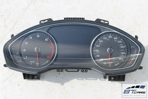 AUDI A4 ZEGARY LICZNIKI BENZYNA 8W5920870A 8W5 920 870 A ZEGAR LICZNIK BENZYNOWY WYŚWIETLACZ WIELOFUNKCYJNY TOP 8W b9 8W5920870A