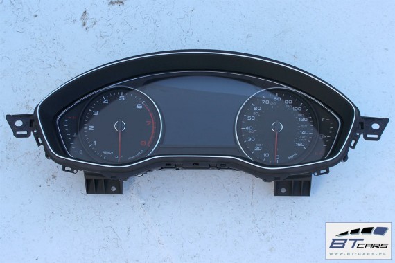 AUDI A4 ZEGARY LICZNIKI BENZYNA 8W5920870A 8W5 920 870 A ZEGAR LICZNIK BENZYNOWY WYŚWIETLACZ WIELOFUNKCYJNY TOP 8W 2015-