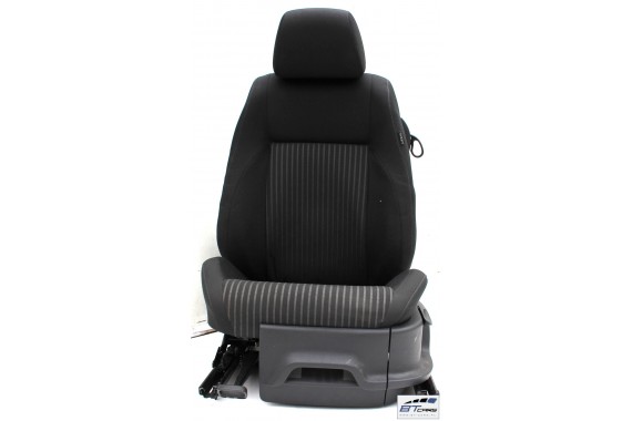 VW POLO FOTELE KOMPLET FOTELI siedzeń siedzenia tapicerka 6R 6R3 6R0 3-drzwiowy welur kolor czarny