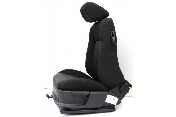 VW POLO FOTELE KOMPLET FOTELI siedzeń siedzenia tapicerka 6R 6R3 6R0 3-drzwiowy welur kolor czarny