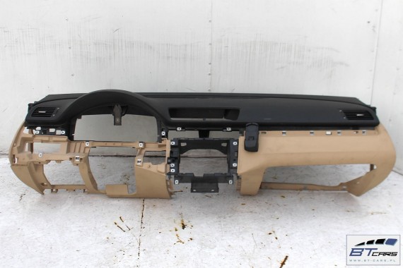 VW PASSAT B6 CC KONSOLA DESKA ROZDZIELCZA KOKPIT PULPIT TKX - czarny / beż pure 3C1857003 3C1 857 003