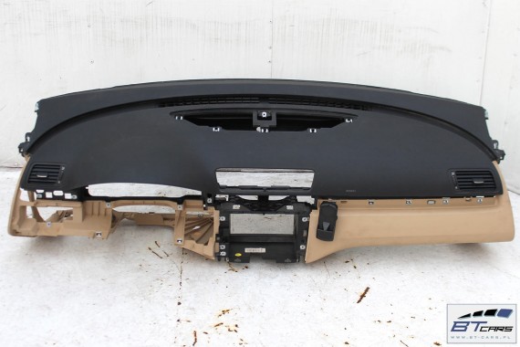 VW PASSAT B6 CC KONSOLA DESKA ROZDZIELCZA KOKPIT PULPIT TKX - czarny / beż pure 3C1857003 3C1 857 003
