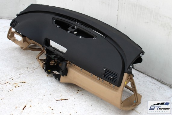 VW PASSAT B6 CC KONSOLA DESKA ROZDZIELCZA KOKPIT PULPIT TKX - czarny / beż pure 3C1857003 3C1 857 003