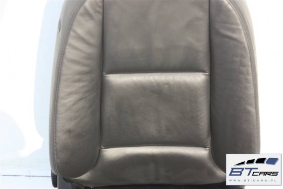 AUDI A3 SPORTBACK FOTELE KOMPLET FOTELI siedzeń siedzenia fotel tapicerka skóra kolor czarny 8P 8P4 czarna