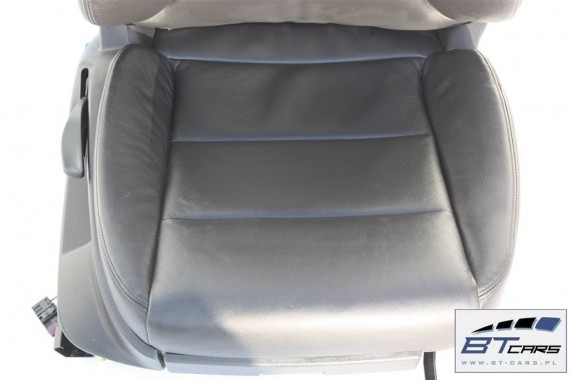 AUDI A3 SPORTBACK FOTELE KOMPLET FOTELI siedzeń siedzenia fotel tapicerka skóra kolor czarny 8P 8P4 czarna
