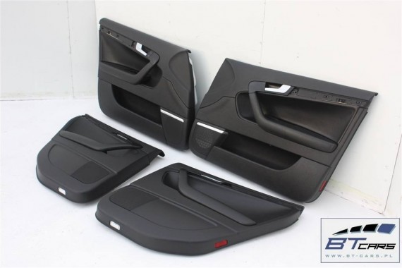 AUDI A3 SPORTBACK FOTELE KOMPLET FOTELI siedzeń siedzenia fotel tapicerka skóra kolor czarny 8P 8P4 czarna