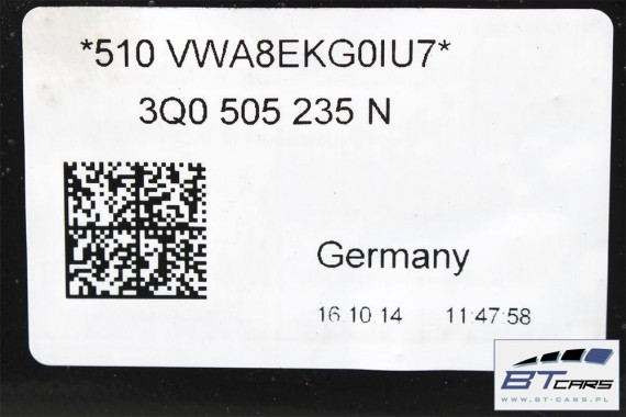VW PASSAT B8 ZACISK HAMULCOWY 3Q0615405E 3Q0 615 405 E 3Q0501051FB 3Q0501052FB 3Q0615423 3Q0998281 3Q0615423 3Q0615405 3Q0615423