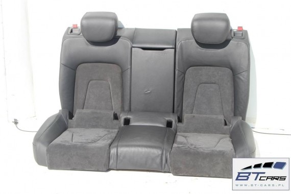 AUDI A5 FOTELE KOMPLET FOTELI siedzeń siedzenia fotel tapicerka 8T skóra kolor czarny AUDI A5 COUPE fotele