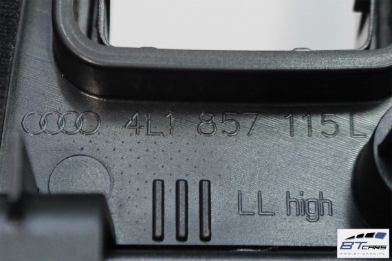 AUDI Q7 LIFT RAMKA KONSOLI ZEGARÓW 4L1857115L 4L1 857 115 L navi monitora wyświetlacza