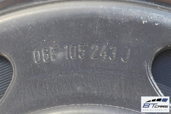 VW AUDI SEAT SKODA KOŁO PASOWE 2.0 TFSi 06F105243J 06F 105 243 J 06F105243J 06F105243H 06F105243 06F105243J 06F105243H 06F105243
