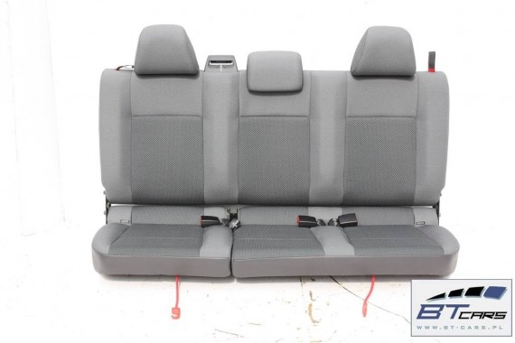 VW AMAROK FOTELE KOMPLET FOTELI siedzeń siedzenia tapicerka 2H 2H0 welur w kolorze czarnym antracyt kolor czarny 4997 kilometrów