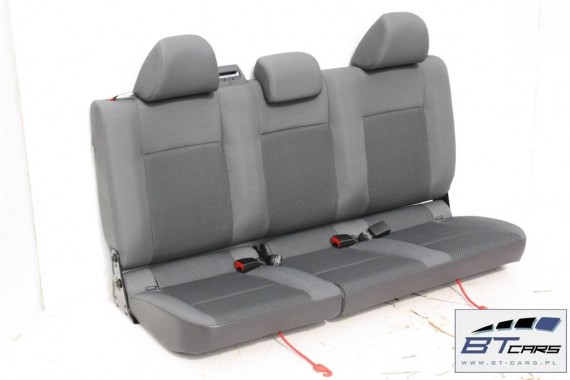 VW AMAROK FOTELE KOMPLET FOTELI siedzeń siedzenia tapicerka 2H 2H0 welur w kolorze czarnym antracyt kolor czarny 4997 kilometrów