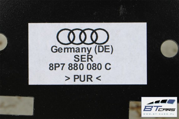 AUDI A3 CABRIO ZAGŁÓWEK ZAGŁÓWKI 8P7880079C 8P7880080C 8P7880079C 8P7880080C 8P7880079C 8P7880080C 8P7880079D 8P7880080D