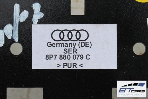 AUDI A3 CABRIO ZAGŁÓWEK ZAGŁÓWKI 8P7880079C 8P7880080C 8P7880079C 8P7880080C 8P7880079C 8P7880080C 8P7880079D 8P7880080D