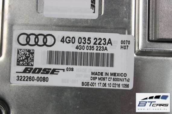 AUDI A6 A7 A8 WZMACNIACZ BOSE 4G0035223A 4G0 035 223 4G0035223A 4G0035223A 4G0035223A 4G0035223A 4G0035223A 4G0035223A 4G0035223