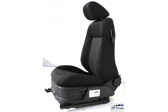 VW POLO FOTELE KOMPLET FOTELI siedzeń siedzenia tapicerka 6R 6R3 6R0 3-drzwiowy welur w kolorze czarnym