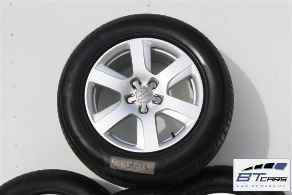 AUDI A4 A5 A6 A7 A8 FELGI 17 FELGA KOŁA OPONY 4H0601025 8J*17H2 ET30 opona PIRELLI P ZERO 235/60/17 102Y 4G 4H 17 cali