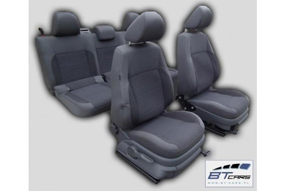 VW AMAROK FOTELE KOMPLET FOTELI siedzeń siedzenia fotel tapicerka 2H welur kolor czarny 2H 60 kilometrów