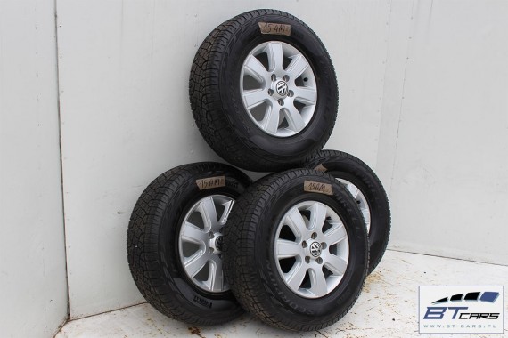 VW AMAROK FELGI 16 cali OPONY ZIMA KOŁA felga 2H0601025 6,5J*16H2 ET62  2H0 601 025 opona PIRELLI SCORPION ATR 245/70/16 111 T