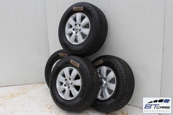 VW AMAROK FELGI 16 cali OPONY ZIMA KOŁA felga 2H0601025 6,5J*16H2 ET62  2H0 601 025 opona PIRELLI SCORPION ATR 245/70/16 111 T