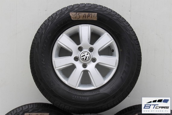 VW AMAROK FELGI 16 cali OPONY ZIMA KOŁA felga 2H0601025 6,5J*16H2 ET62  2H0 601 025 opona PIRELLI SCORPION ATR 245/70/16 111 T