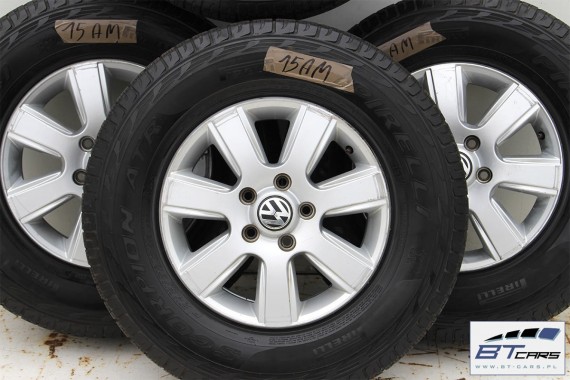 VW AMAROK FELGI 16 cali OPONY ZIMA KOŁA felga 2H0601025 6,5J*16H2 ET62  2H0 601 025 opona PIRELLI SCORPION ATR 245/70/16 111 T
