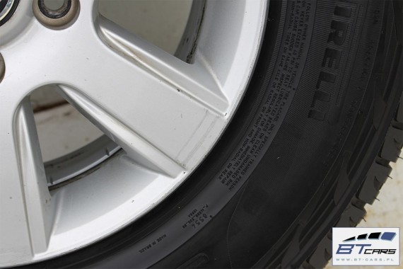 VW AMAROK FELGI 16 cali OPONY ZIMA KOŁA felga 2H0601025 6,5J*16H2 ET62  2H0 601 025 opona PIRELLI SCORPION ATR 245/70/16 111 T