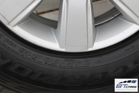 VW AMAROK FELGI 16 cali OPONY ZIMA KOŁA felga 2H0601025 6,5J*16H2 ET62  2H0 601 025 opona PIRELLI SCORPION ATR 245/70/16 111 T