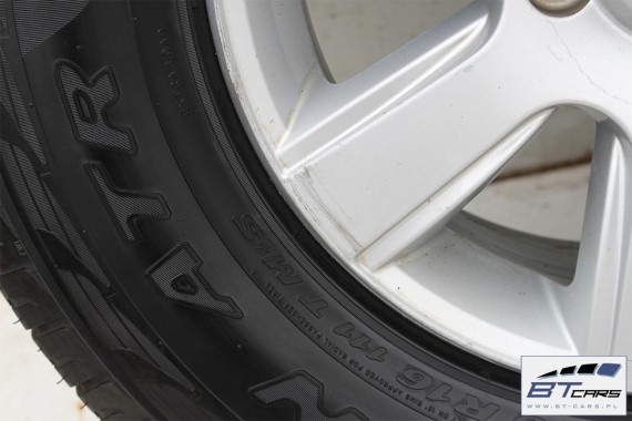 VW AMAROK FELGI 16 cali OPONY ZIMA KOŁA felga 2H0601025 6,5J*16H2 ET62  2H0 601 025 opona PIRELLI SCORPION ATR 245/70/16 111 T