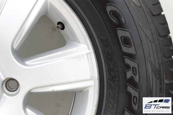 VW AMAROK FELGI 16 cali OPONY ZIMA KOŁA felga 2H0601025 6,5J*16H2 ET62  2H0 601 025 opona PIRELLI SCORPION ATR 245/70/16 111 T